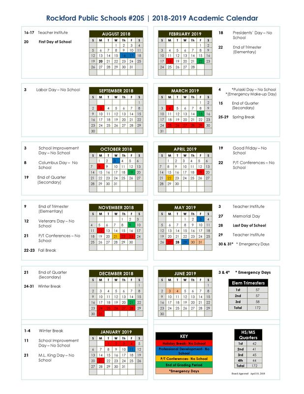 Calendar Roosevelt Blog
